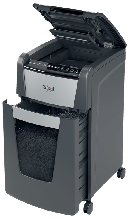 Rexel Optimum AutoFeed+ 300X Automatic Cross Cut Paper Shredder