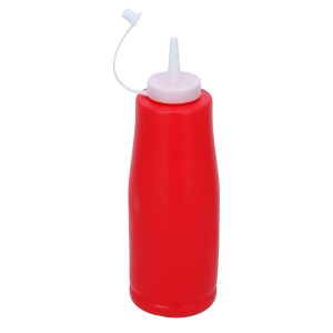 Royalford Ketchup Bottle - Plastic - Multicolor - 600 ML