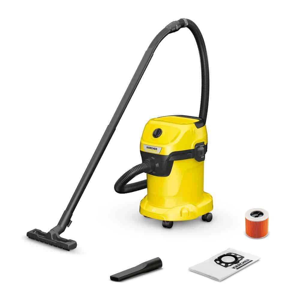 KARCHER 1.628-103.0 WD3 WET AND DRY VACUUM CLEANER, 17L, 1000W, PLASTIC BODY