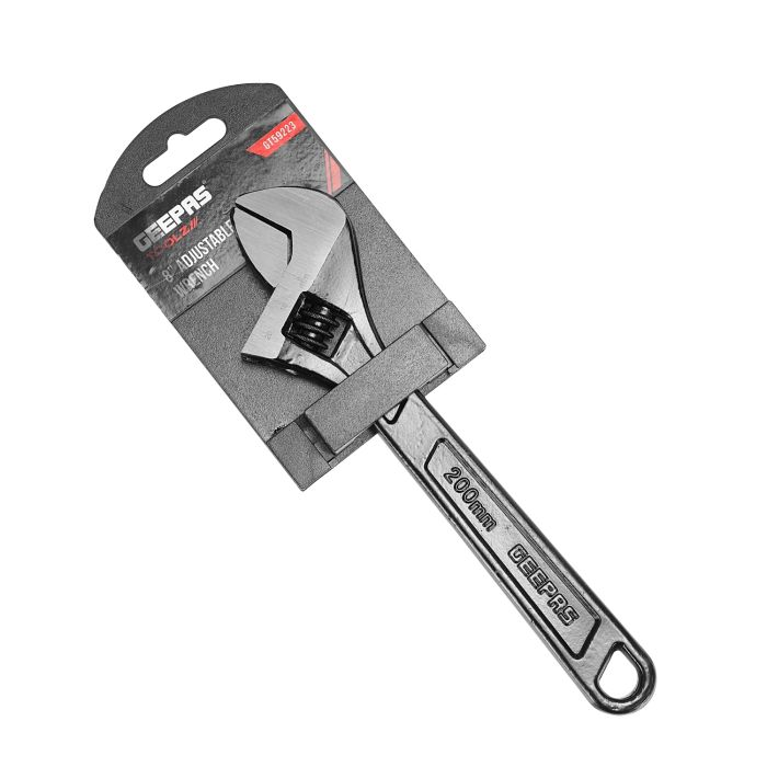 Geepas Precision Screwdriver - Slotted Screwdriver With Soft Grip Rubber Insulated Ergonomic Handle - CR-V Build, Magnetic Tip And Hanging Hole For Easy Carry - Bicolored Red/Black - (SL 8x200mm