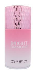 Bright Diamond Perfumed Body Spray 250ML