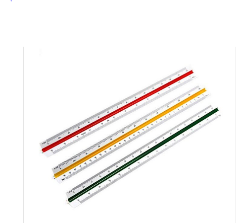 DELI TRIANGULAR RULER 8930 (BTS