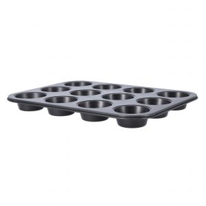 Royalford Non Stick Bakeware Set - Aluminium - Black