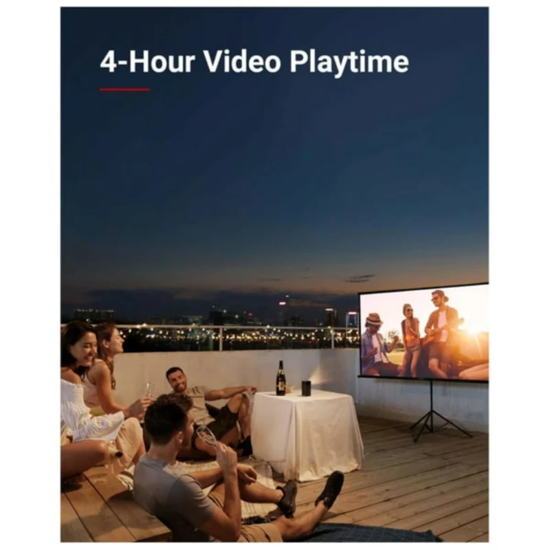 Anker Nebula Apollo Wi-Fi Mini Portable Projector Black D2410V11