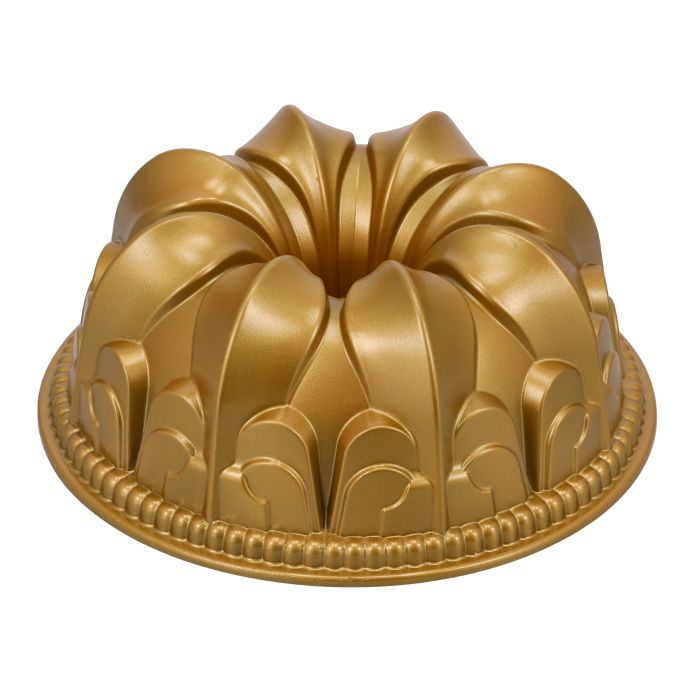 Crown Cake Mould, 24cm RF10196 | Aluminium | Non-Stick Coating | Oven Safe | 3mm Thickness | Reusable Mould For Baking And Much More