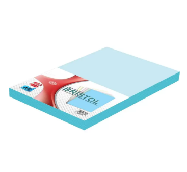 FIS 240 gsm Bristol Board A5/Blue Pack of 100 pieces