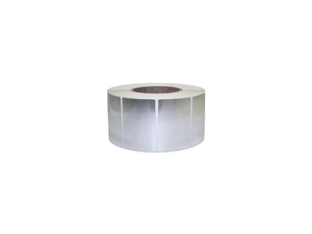 3M High Adhesive Label Silver 1"x2" 1000labels-roll