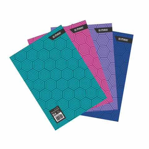 Maxi B4 Spiral Bound Drawing Book 20 Sheets White 4