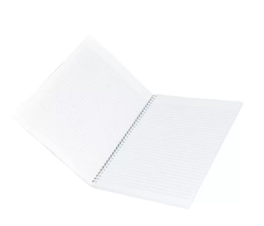 10-Piece FIS Spiral Soft Cover Notebook Single Line A4, 100-Sheets - FSNBA41903S