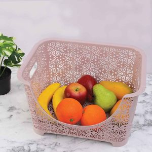 Royalford Dynamic 4 Tier Storage Cabinet - Plastic - Multicolor