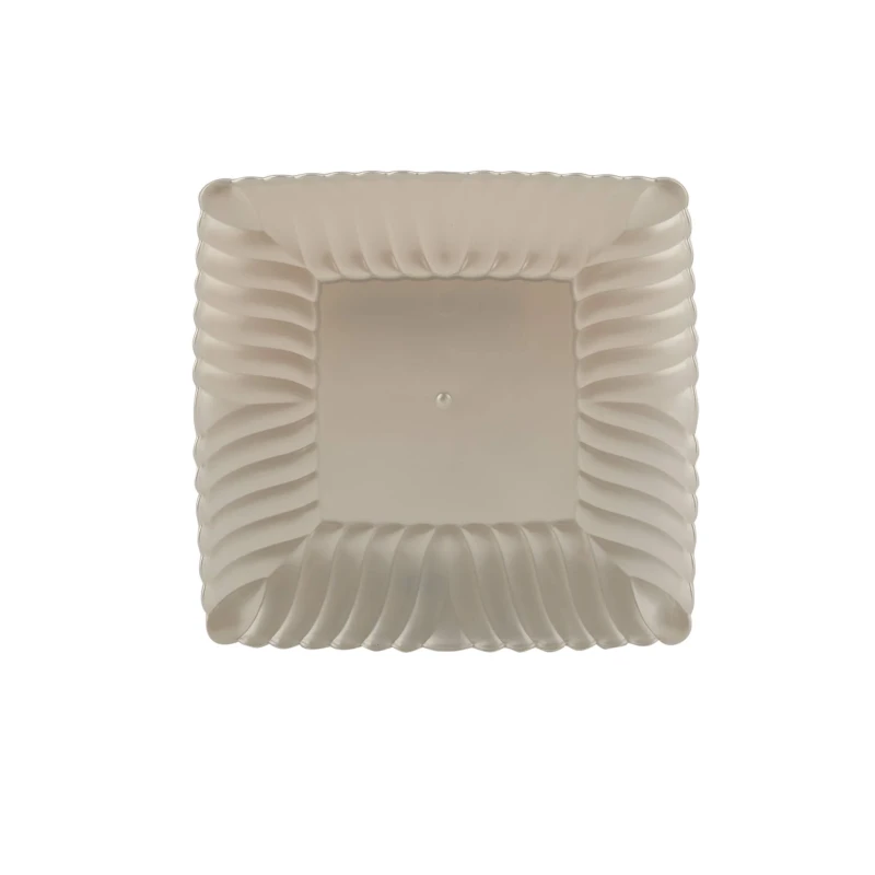 Premium Square Flower Plate 6 Pieces