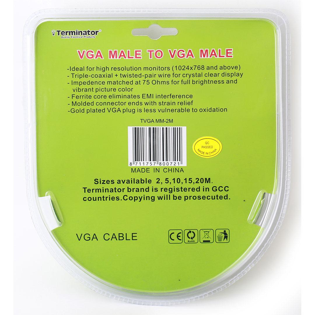 VGA Cable M~M 2M