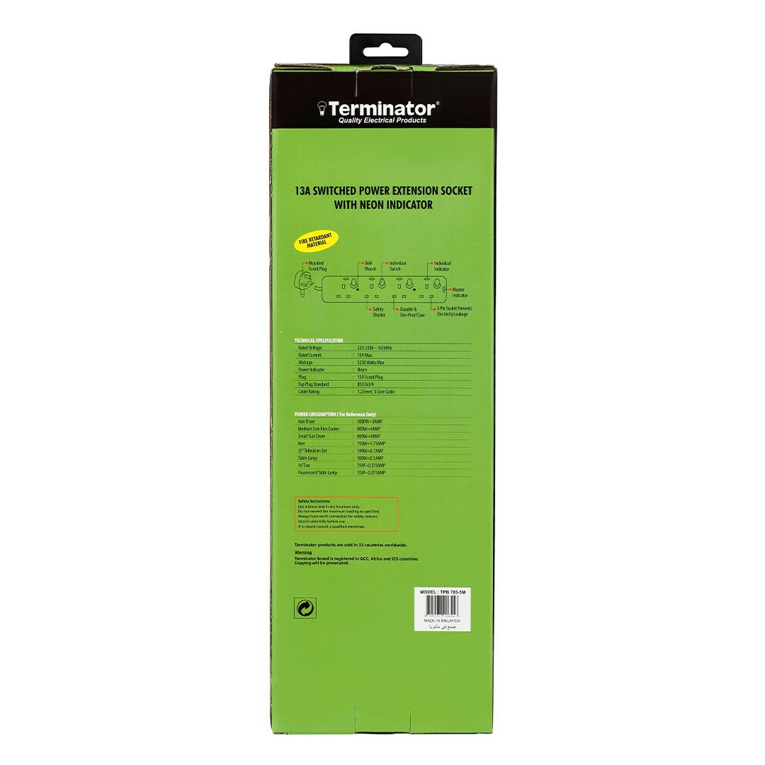 3 Way UK Power Extension Socket