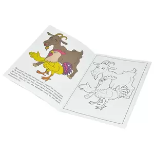 12-Piece FIS Coloring Book Ugly Duckling 28-Pages - FSCGA4N003