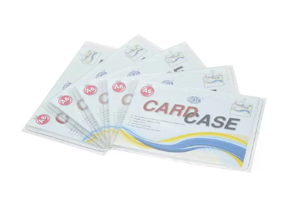 20-Piece FIS Card Case Clear A6 - FSCIA6