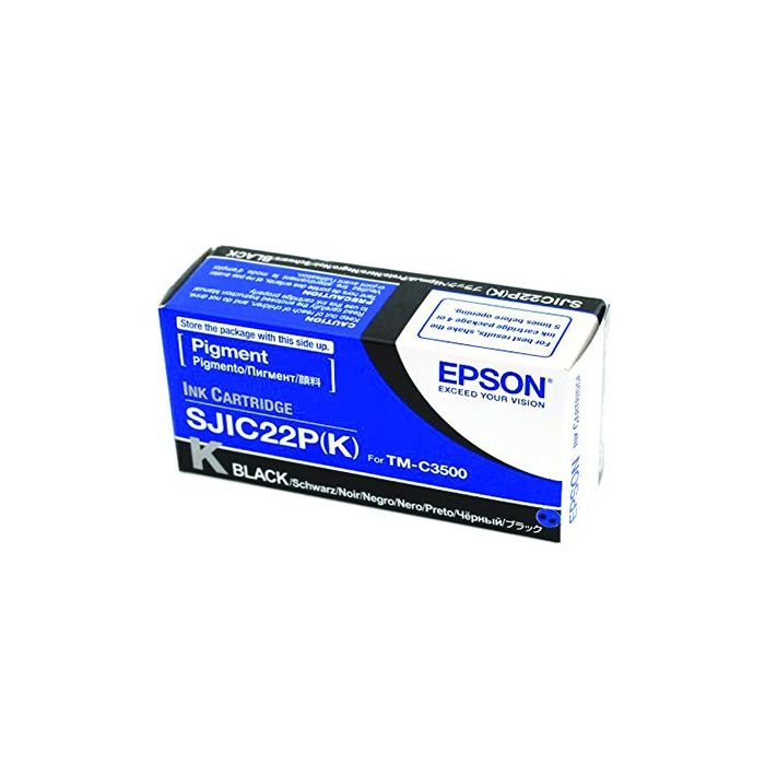 EPSON TM-C3500 INK CARTRIDGE BLACK (SJIC22P-K)