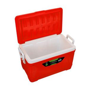 Royalford Insulated Ice Cooler Box 32Ltr - Plastic - Red - 32 LITER