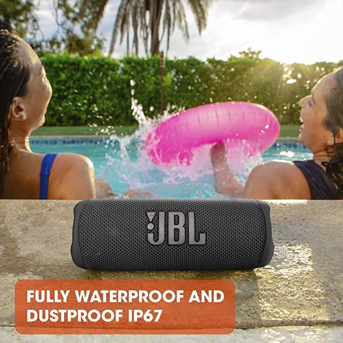 JBL Flip6 Waterproof Portable Bluetooth Speaker - Green