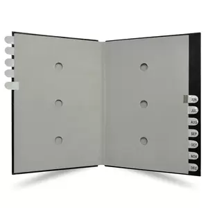 FIS Signature Book 12-Divisions Vinyl Cover, 240x340 mm, Black - FSCLJAN-DEC