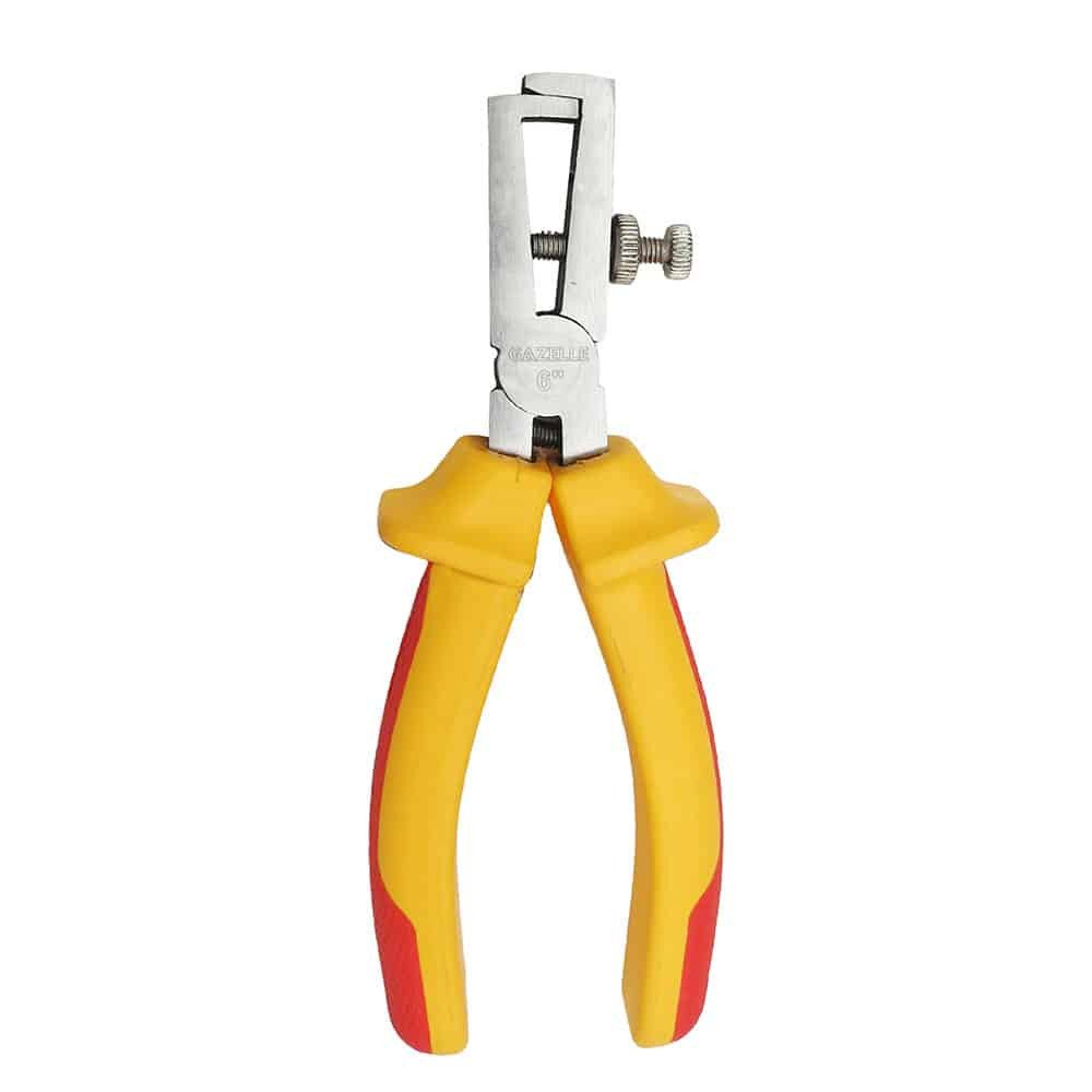 GAZELLE G80191 1000V 6 IN. INSULATED WIRE STRIPPING PLIER (150MM)