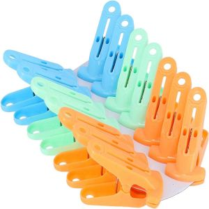 Royalford Purpose 14 Pieces Clip - Plastic - Multicolor