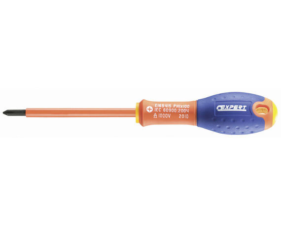 EXPERT E165421 PHILLIPS 1000V INSULATED SCREWDRIVERS PH3X150