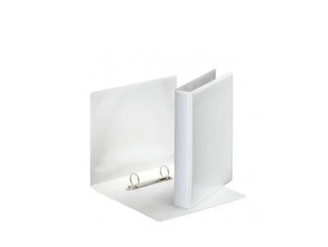 Alpha Presentation Binder 2 Rings A4, 25mm Spine, White (203)