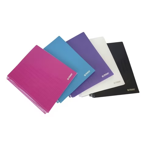 Maxi Spiral Display Book 40 Pockets Black