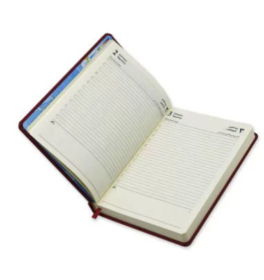 FIS A5 Diary 2023 (Arabic/English) Maroon - FSDI19AE23MR