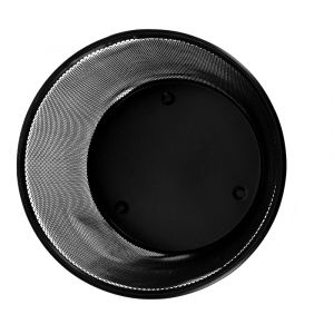 Royalford Mesh Waste Bin - Metal - Black