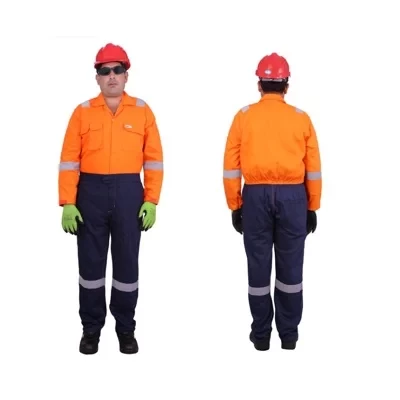 Vaultex ONC 100% Cotton Coverall With reflective Tape-240 GSM