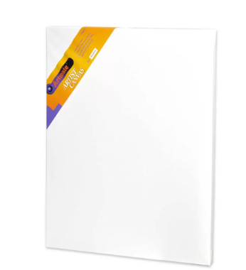 Artmate Stretched Canvas Back Stapled, Size 40 X 50 cm, 280 GSM - JIGNE09-4050