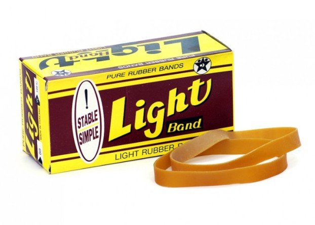 Light Rubber Band Size 10 (100GSM)