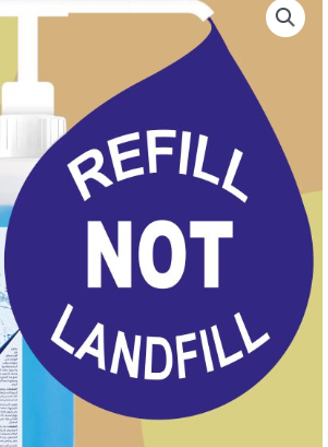 Cool Water 5 Liter Shower Gel Refill