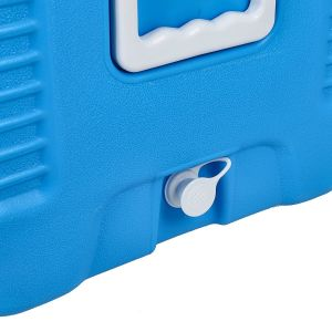Royalford Insulated Ice Cooler Box 50Ltr - Plastic - Blue - 50 LITER