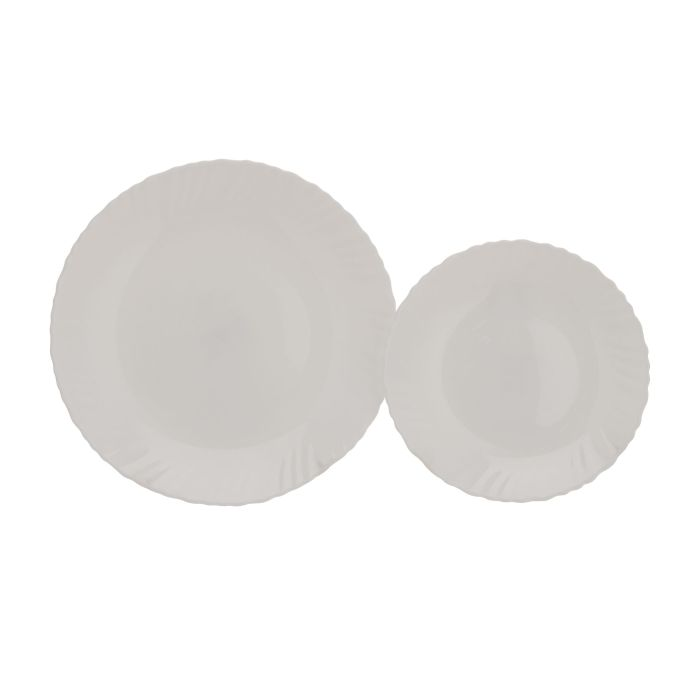 Opal Wear Dinner Set, 12pc, Beautiful Elegant Design, RF10287 | Dishwasher Safe/Freezer Safe | Ideal For Family Meals And Casual Gatherings Etc