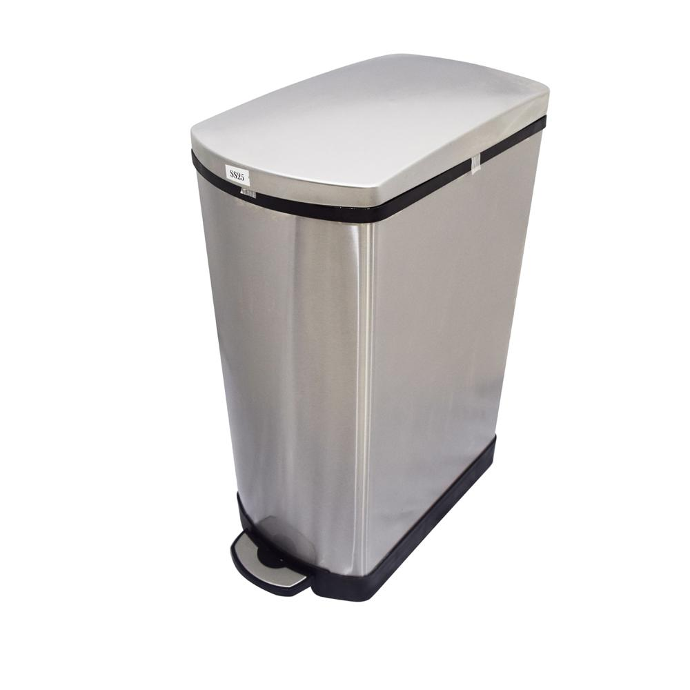 Previous Next Rectangle Stainless Steel Slow Motion Bin 35 Liters