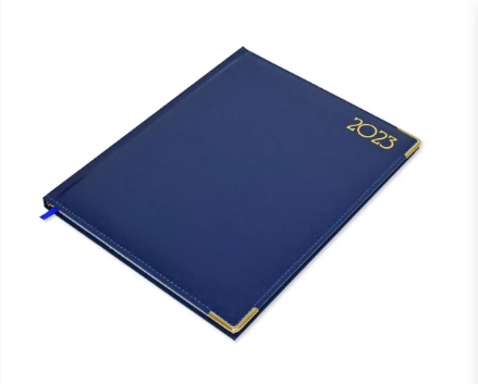 FIS Executive Diary 2023 English/French (1-Week at a glance) Blue - FSDI35E23BL