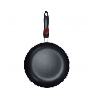 Royalford Non Stick Fry Pan - Aluminium - Red - 26 CM - RF2957
