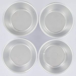 Prestige Moulds For Mini Plum Cakes - Stainless Steel - Silver