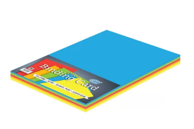 FIS Colored Binding Cards 160 gsm Pocket of 100 pieces - FSBD160225AST