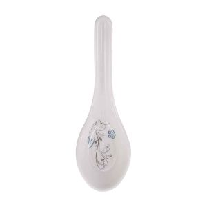 Royalford Melamineware 525" Soup Spoon Floral - Melamine - Multicolor
