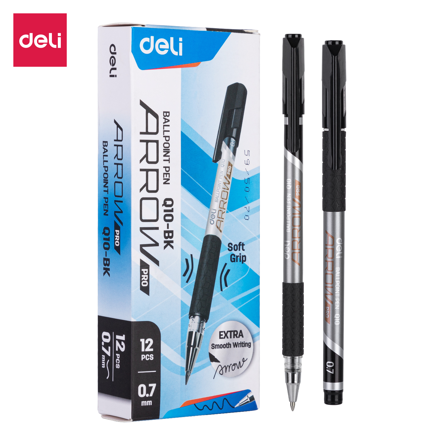 Deli-EQ10-BK Ball Point Pen