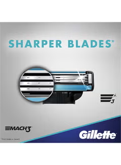 Mach3, Razor Blades, 4 Count