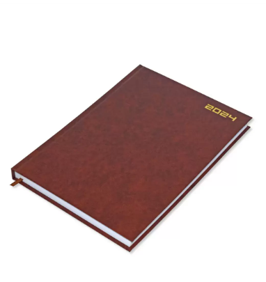 FIS Diary 2024 (English) Brown, A4 - FSDI41E24BR