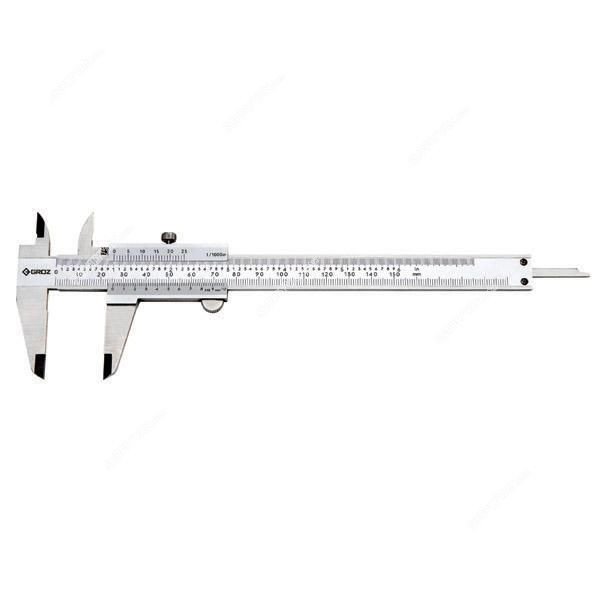 GROZ VNC/12 VERNIER CALIPER 0 TO 12IN (0-300MM)