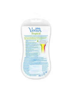 Venus, Tropical Disposable, Women's Razor, 3 Count Multi