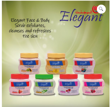 Rose Face and Body Scrub