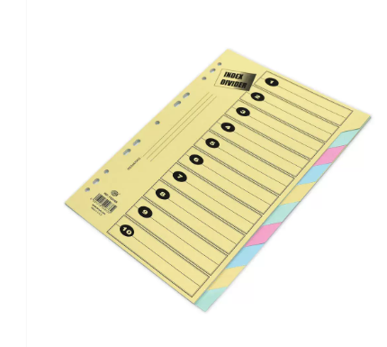 Pack of 18 Pieces Board Divider Yellow