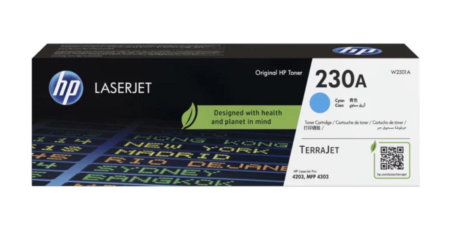 HP 230A Cyan Original LaserJet Toner Cartridge